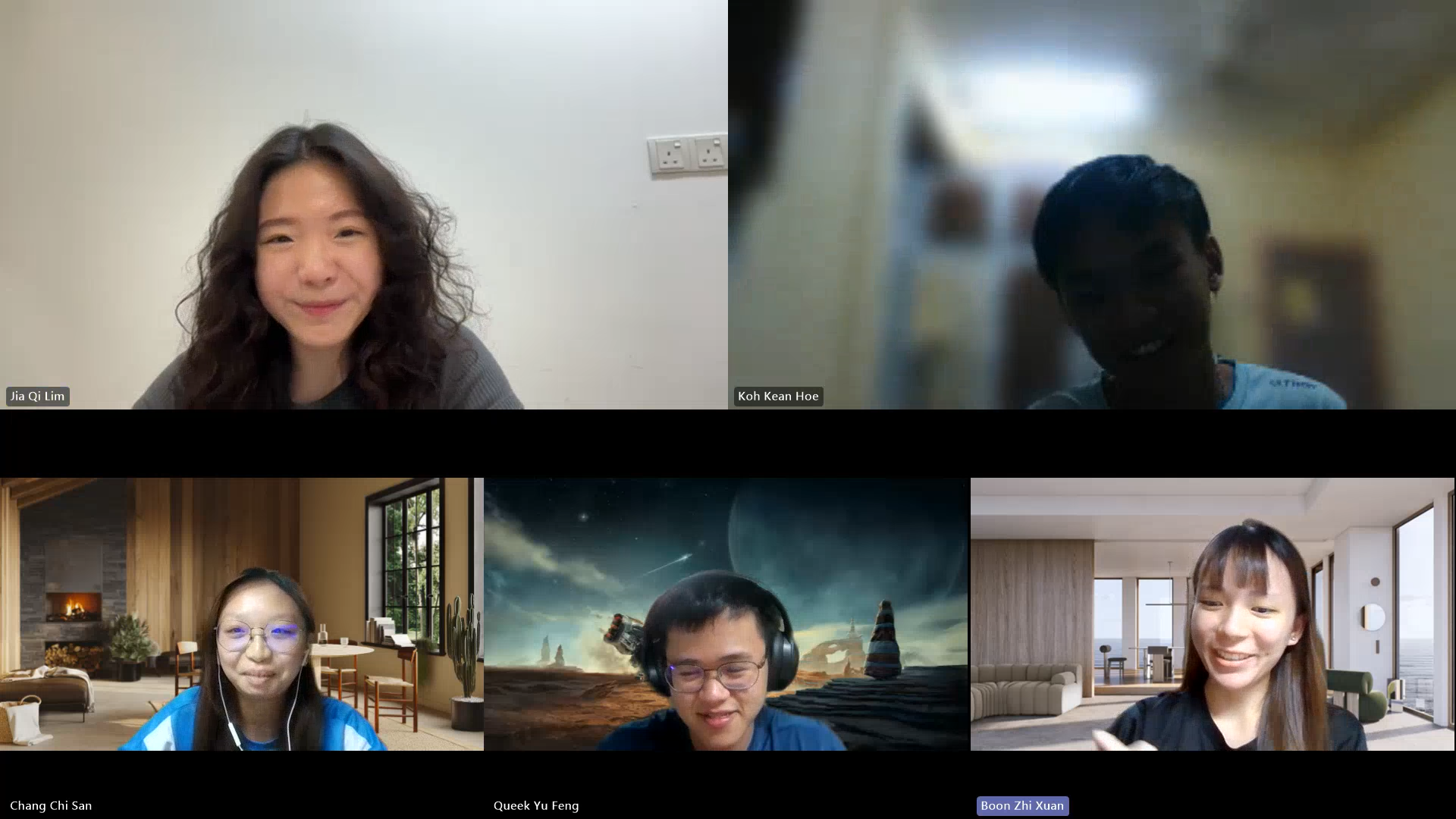 FoSEAL Hackathon Virtual interview with the team