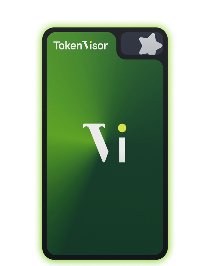 token logo on mobile